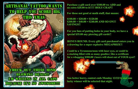 A boutique atmosphere with friendly, knowledgeable staff, all housed within a well appointed modern facility. Welcome to the Artisanal Tattoo Blog!