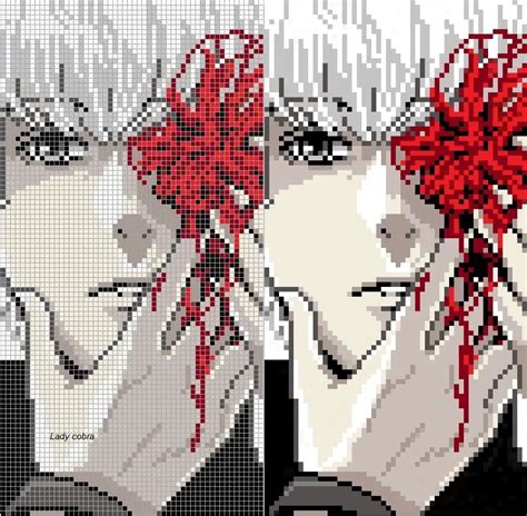 20 Tokyo Ghoul Ideas In 2020 Anime Pixel Art Pixel Art Grid Pixel Art