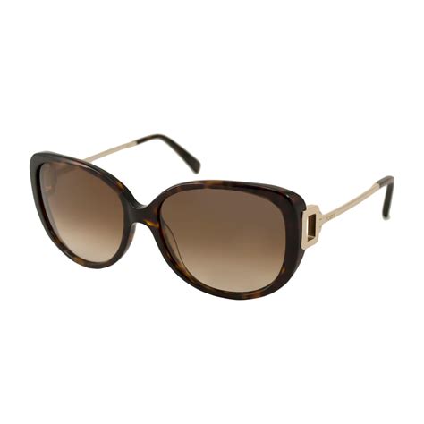 Tods Womens Rectangle Sunglasses Tortoise Brown Gradient Womens Sunglasses Touch