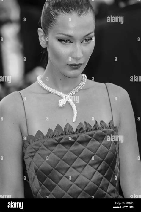 70th Cannes Film Festival Okja Red Carpet Featuring Bella Hadid