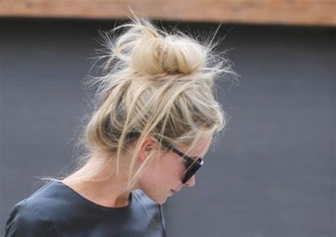 Messy Blonde Bun Pictures Photos And Images For Facebook Tumblr Pinterest And Twitter