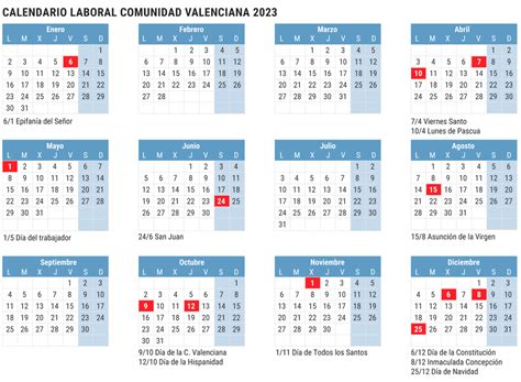 Calendario Laboral 2023 Consulta Los Festivos De Tu Comunidad Images