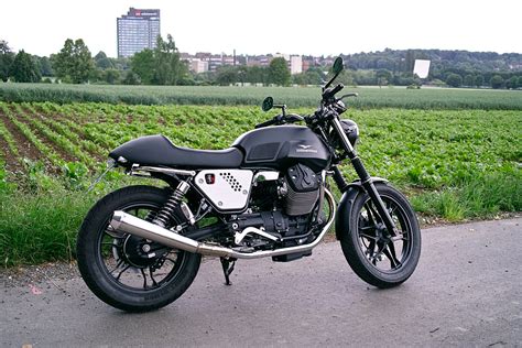 V7 stone & v7 special handlebars & footpegs. Moto Guzzi V7 Stone | Mistral Auspuff Rizoma Spiegel ...