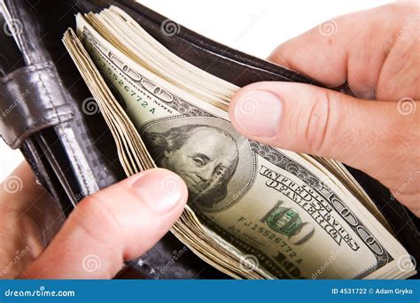 Dollars In Wallet Stock Photo Image Of Idea Conceptual 4531722