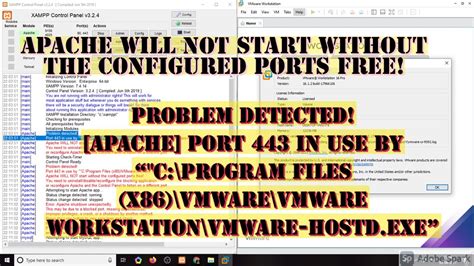 Problem Detected Port In Use By C Program Files X Vmware