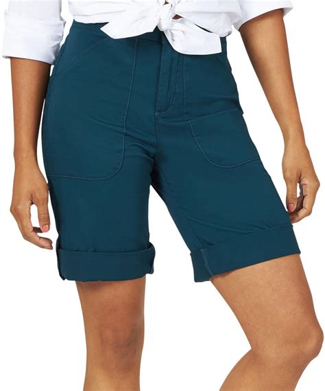 Clothing And Accessories Shorts Lee Womens Flex To Go Relaxed Fit Utility Bermuda Short Bermuda