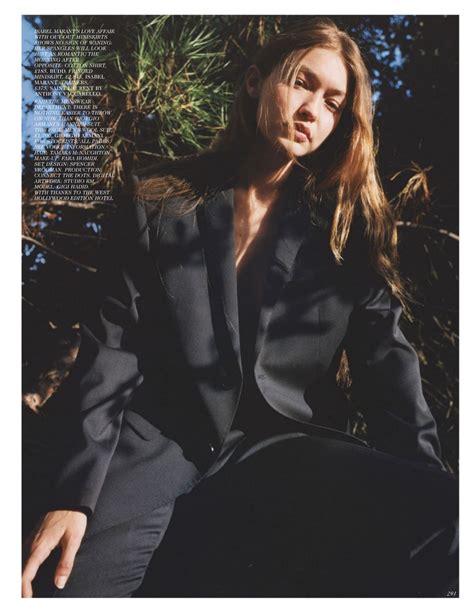 Gigi Hadid For Vogue Magazine March 2020 Hawtcelebs