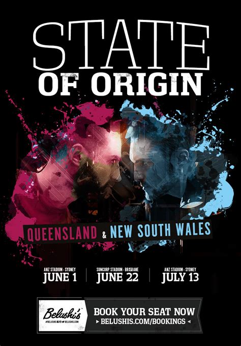 State of origin 2021 game 1. STATE OF ORIGIN 2016 | Belushi's Bars