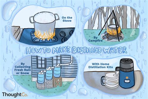 It's also very easy to make at home with a few basic supplies. How to Make Distilled Water