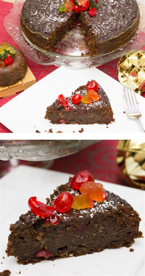a decadent caribbean black cake a heavy duty rum fruit cake popularly made in the caribbean