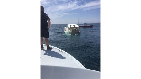 Coast Guard Says Crews Working To Contain Diesel Spill After Boat Sinks Off Long Beach Orange