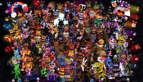 Poster World Of Five Nights At Freddy S By Alexander On DeviantArt