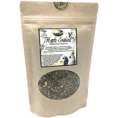 Twin Beaks Aviary Herb Salad – Exotic Wings and Pet Things Inc