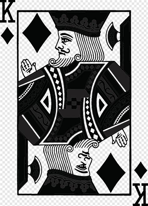 King Of Diamond Illustration T Shirt King Playing Card Graphy Card