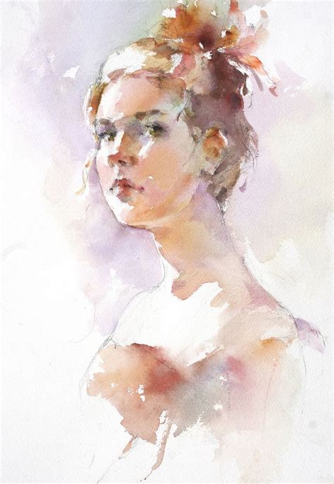 Janet Rogers Watercolor Impressions From Flowers To Figures June