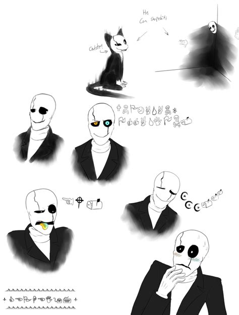The Many Faces Of Wing Din Gaster By Cephei97 On Deviantart