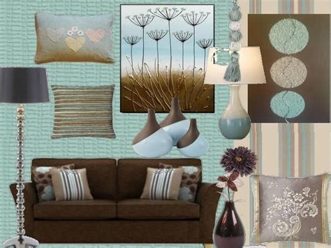 20 Teal Cream And Taupe Living Room