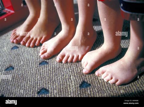Kids Feet Stock Photo Alamy