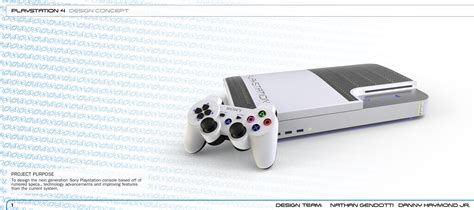 Playstation 4 Concept By Danny Haymond Jr At