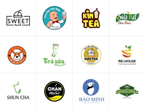 15 Thiết Kế Logo Trà Sữa Quán Cà Phê ấn Tượng Năm 2020