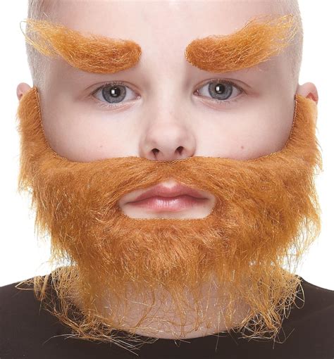 Mustaches Fake Beard And Eyebrows Self Adhesive Novelty
