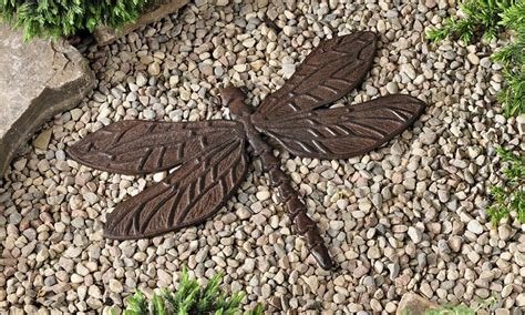 Cast Iron Dragonfly Design Stepping Stone Dragonflies Design Shoot