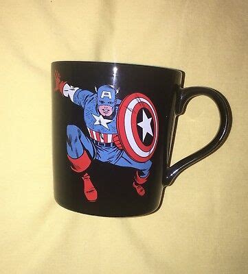 Captain America Coffee Mug Marvel Comics Ebay