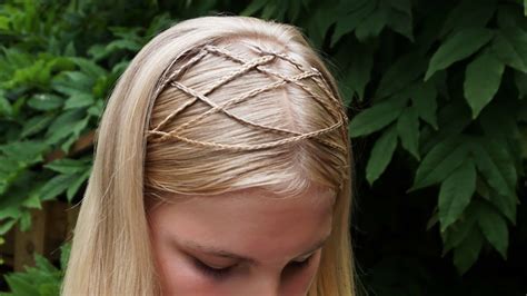 bohemian braided headband weave with microbraids youtube