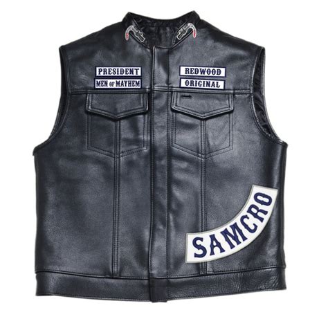 Any One Suggest Me Sons Of Anarchy Leather Motorcycle Vest Do The Ton