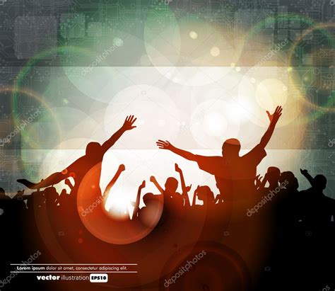 Music Event Background Vector Eps10 Illustration Stock Vector Image