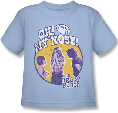 Brady Bunch Juvy My Nose T Shirt In Light Blue Clothing
