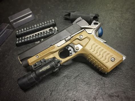 Recover Tactical Cc3h 1911 Grip And Rail System 8541 Tactical