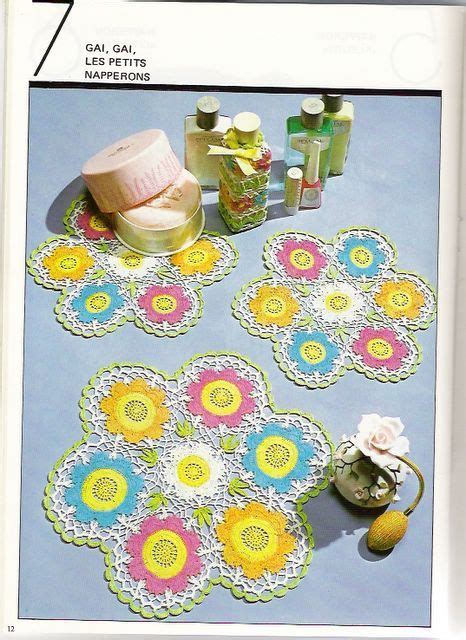 Colorful Flowers Doily Pattern To Crochet ⋆ Crochet Kingdom Doily