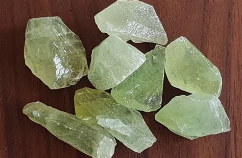 Green Calcite Rough 10 13 Grams Energy In Balance