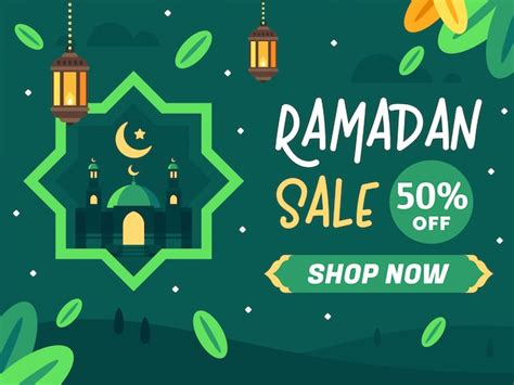 Premium Vector Ramadan Sale Banner Template