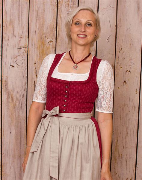 Wollbach Dirndl Mit Schürze