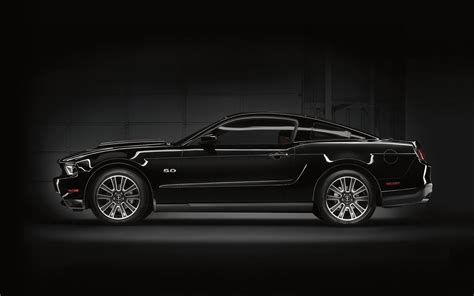 37 Black Mustang Gt Wallpaper