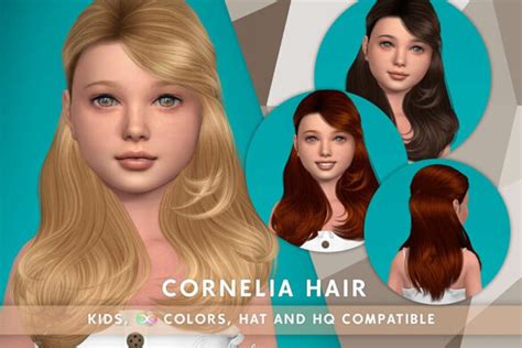 Sims 4 Lw Hair 202102 By S Club The Sims Game