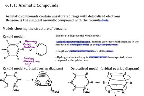 Aromatic Compounds Detailed Notes A Level Chemistry Download Now Etsy