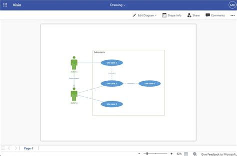How To Draw Use Case Diagram In Word Visio Online