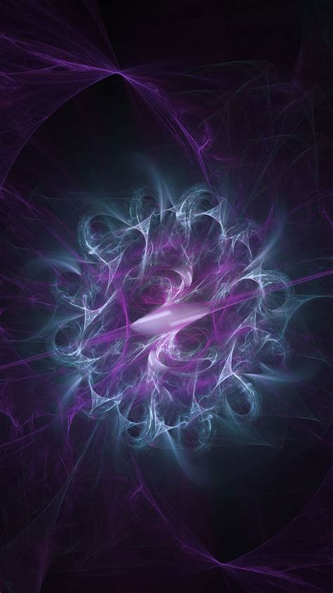 Abstract Silk Smoke Purple Flower Iphone 8 Wallpapers Free Download