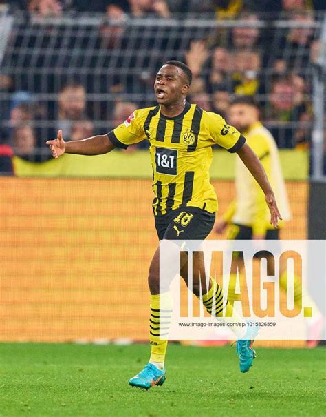 Youssoufa Moukoko Bvb 18 Celebrates His Goal Happy Laugh