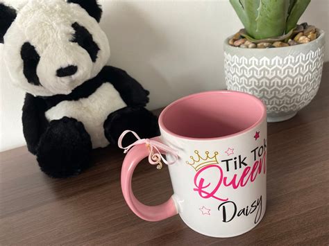 Personalised Tik Tok Mug T Birthday Tiktok Girl Daughter Etsy