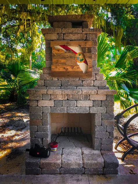 The hollow core makes it much lighter. Fremont Fireplace Kit | Outdoor fireplace, Fireplace kits ...