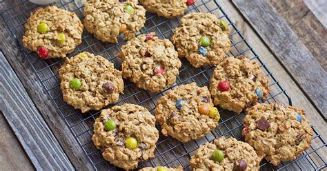 Use parchment paper, plastic wrap, or waxed paper to roll out the dough. Chewy Flourless Monster Cookies Recipe (Gluten Free) | Foodal