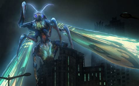 Mpc Release Godzilla 2 King Of The Monsters Mothra Concept Artwork
