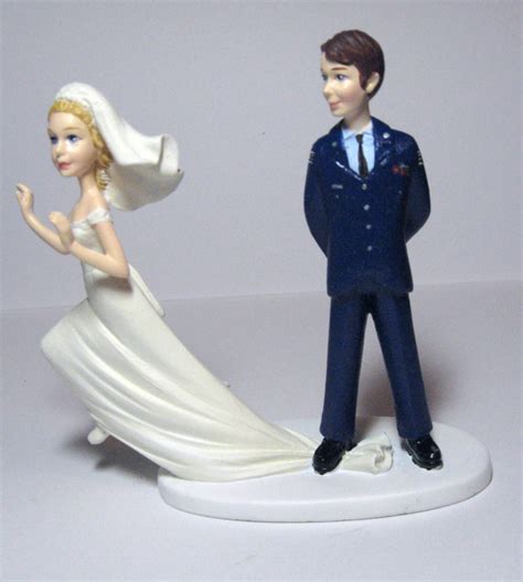 11 Air Force Wedding Cake Toppers For Cakes Photo Air Force Wedding