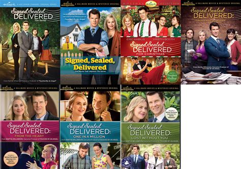 Signed Sealed Delivered Complete Hallmark Tv Series 6 Movies New