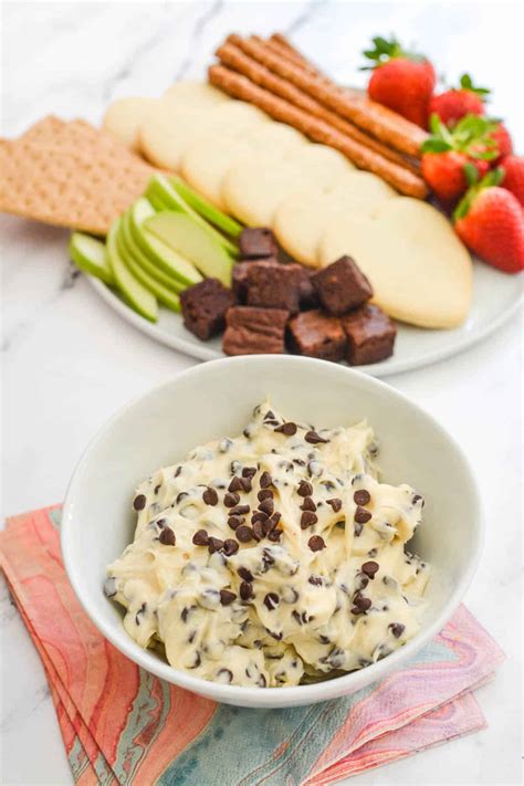 Quick And Easy Chocolate Chip Cream Cheese Dip Recipe