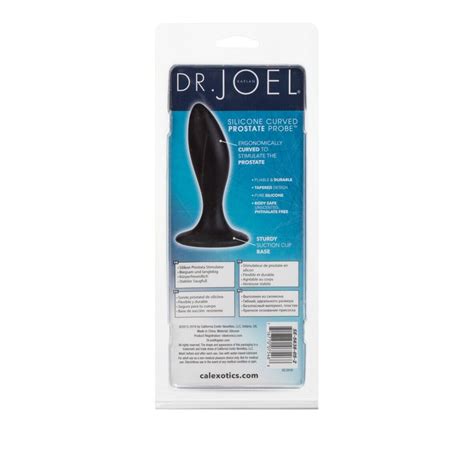 Dr Joel Kaplan Silicone Curved P Spot Prostate Massager Anal Butt Plug Probe 716770075468 Ebay